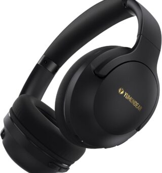 YUMONDEAR Bluetooth Headphones Over Ear, 80 Hrs Playtime Wireless Headphones with ENC Mic, Deep Bass EQ, Foldable Comfort for Travel, Gym & Commuting, Stocking Stuffers
